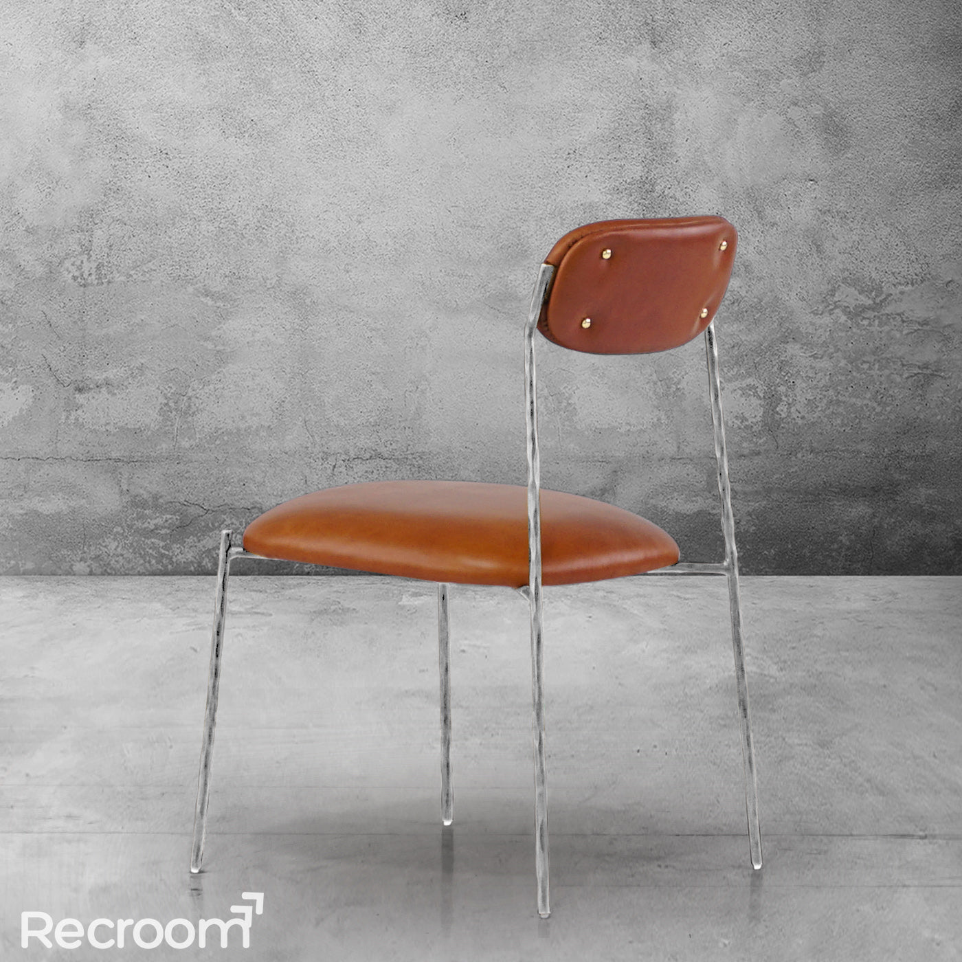 Thaddeo Genuine Leather Dining Chair - Zonesus