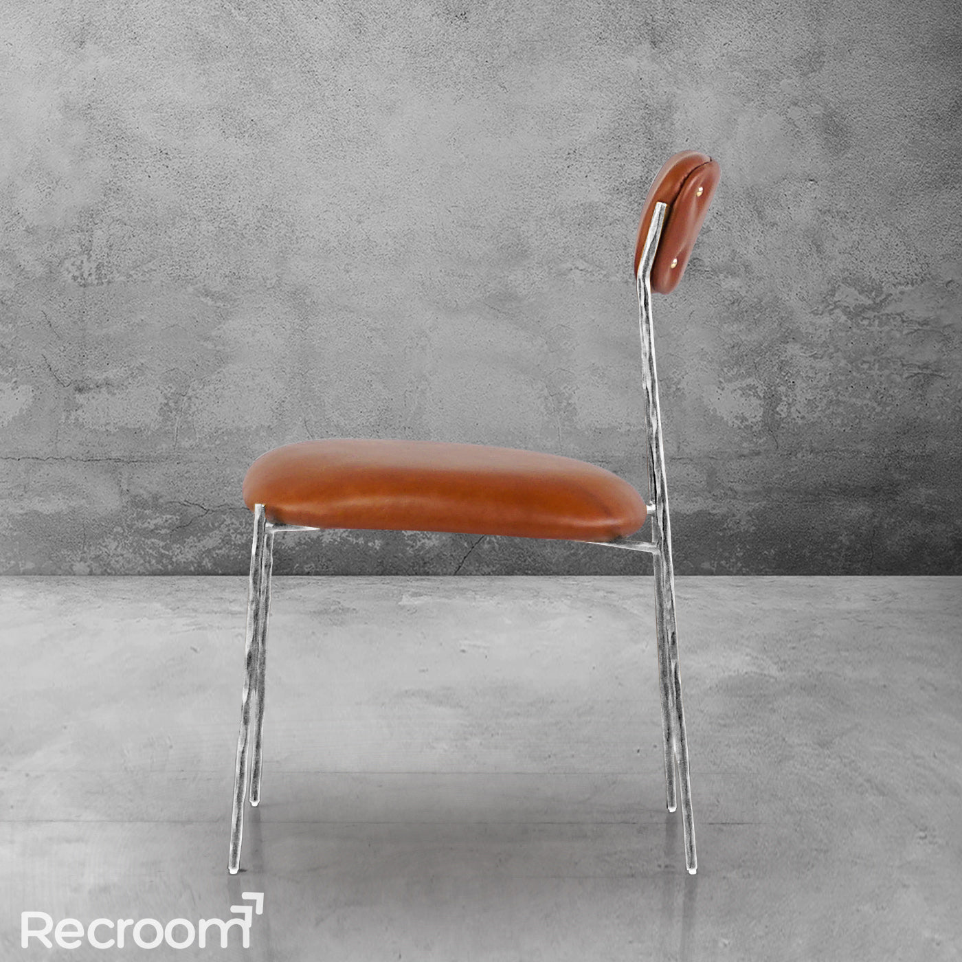 Thaddeo Genuine Leather Dining Chair - Zonesus