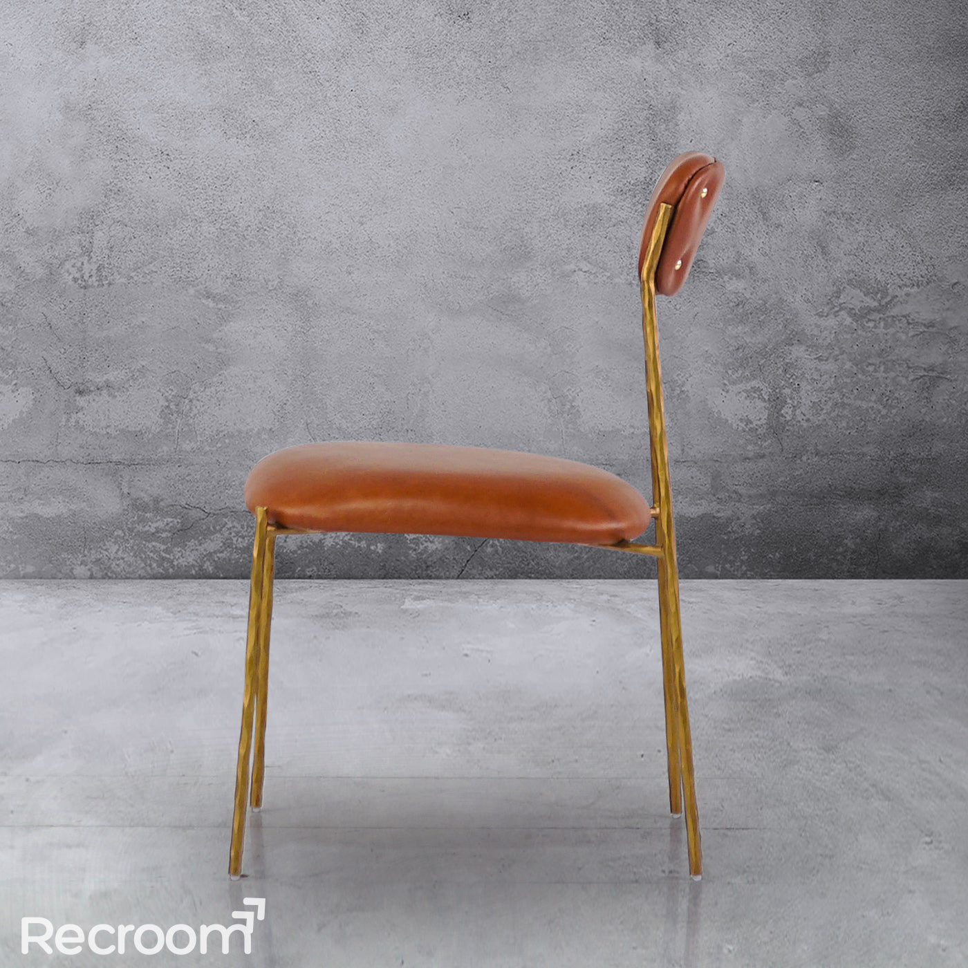 Thaddeo Genuine Leather Dining Chair - Zonesus