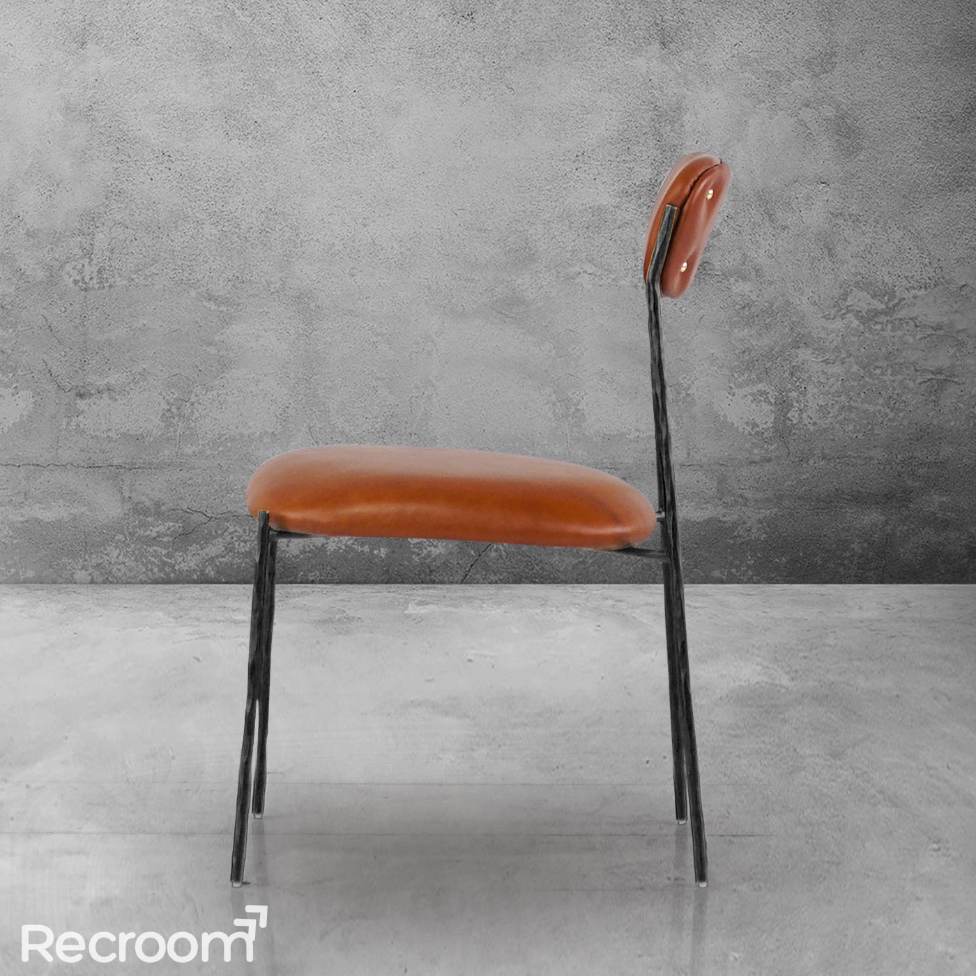 Thaddeo Genuine Leather Dining Chair - Zonesus