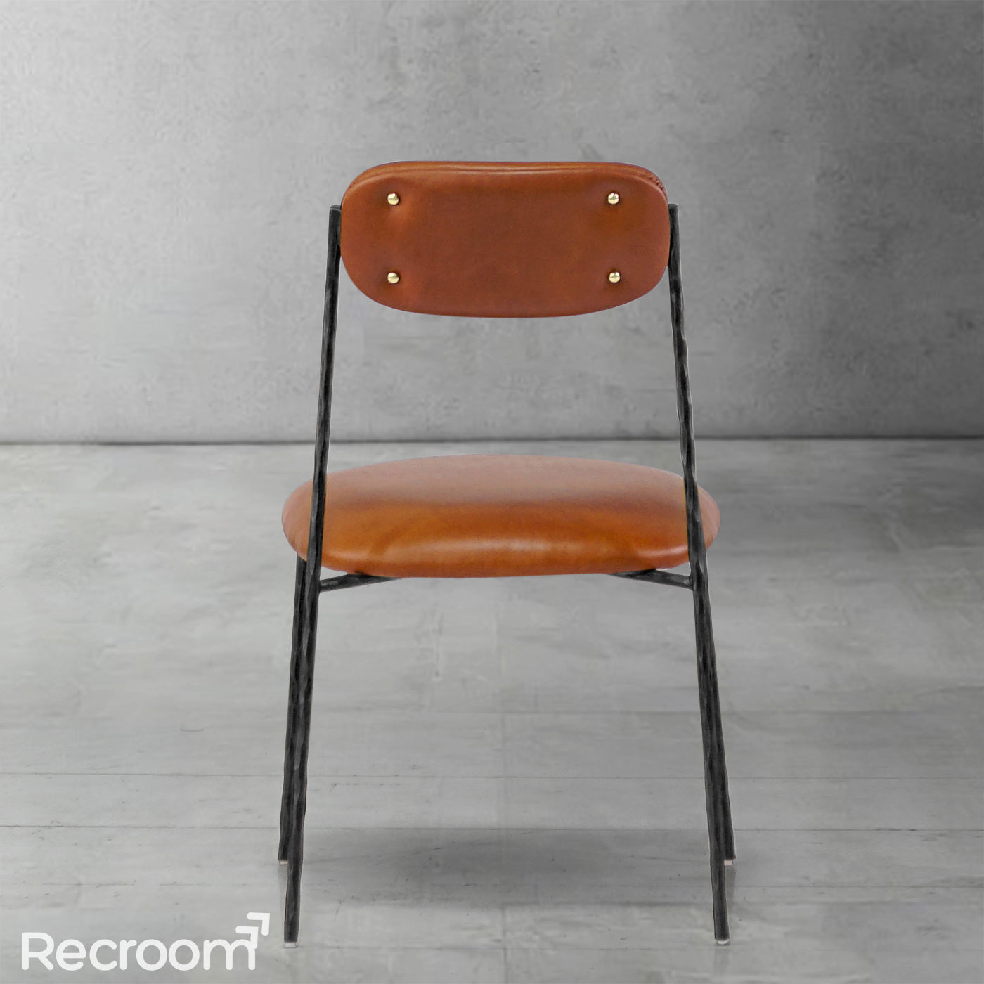 Thaddeo Genuine Leather Dining Chair - Zonesus