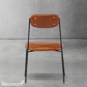 Thaddeo Genuine Leather Dining Chair - Zonesus