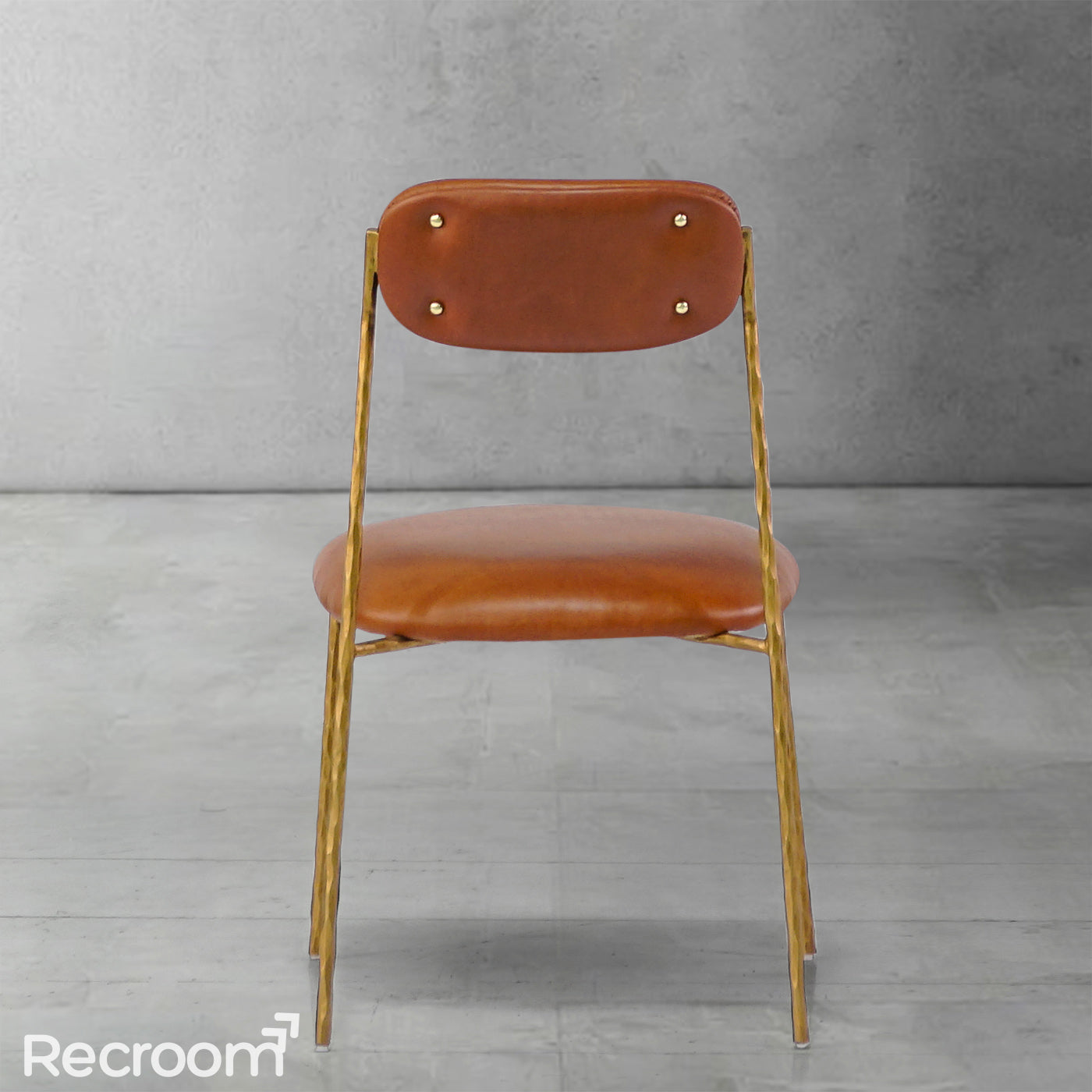 Thaddeo Genuine Leather Dining Chair - Zonesus