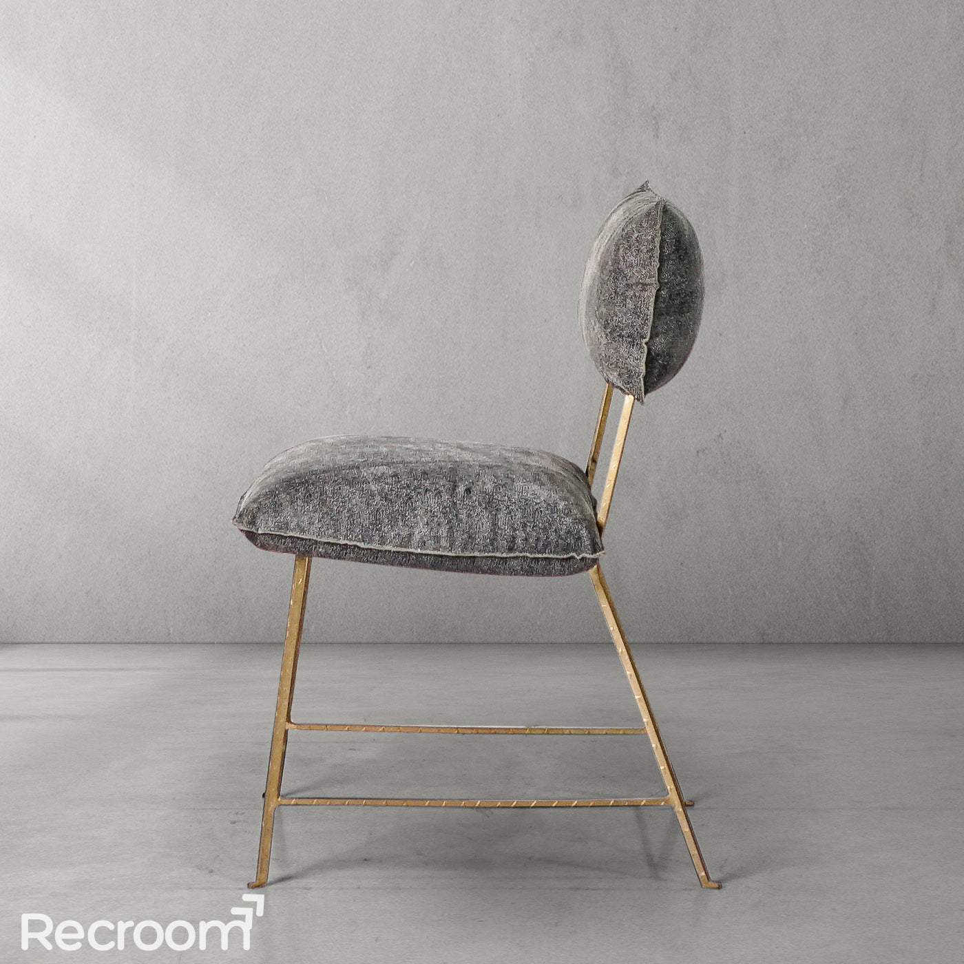 Thaddeo Cartier Armless Dining Chair - Zonesus