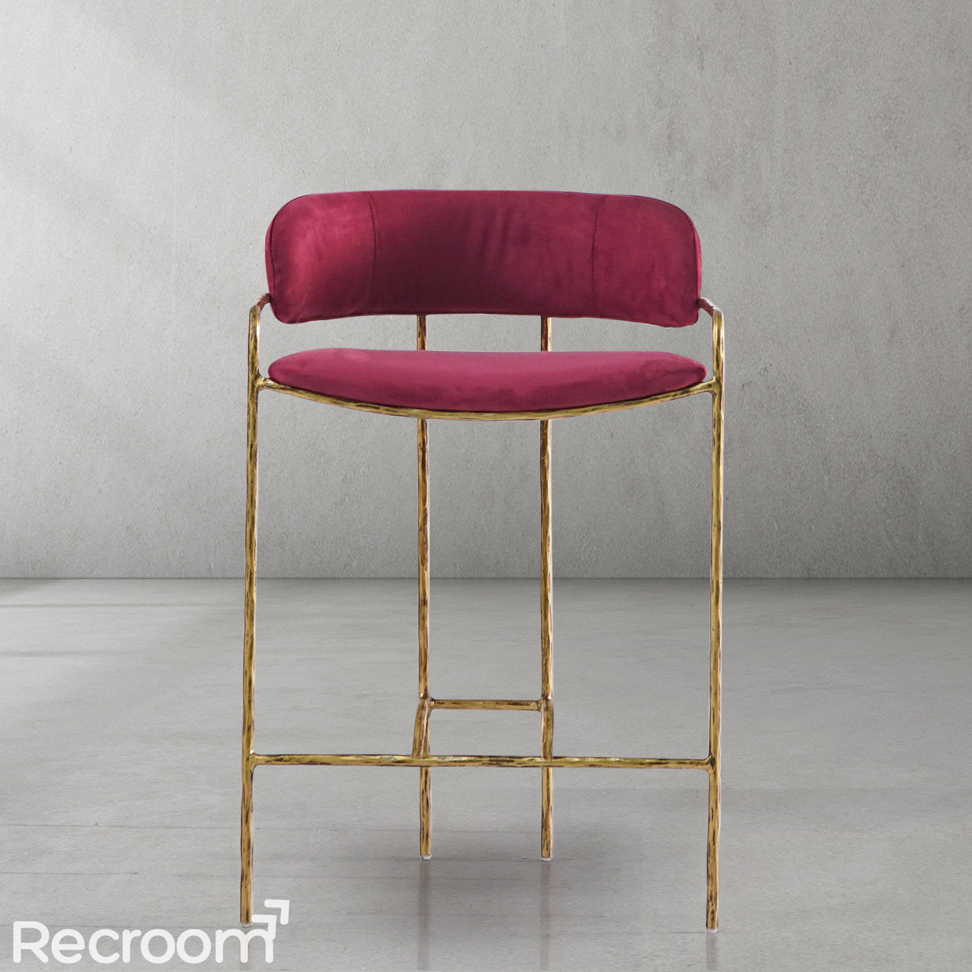 Thaddeo Vintage Armrest Bar Chair - Zonesus