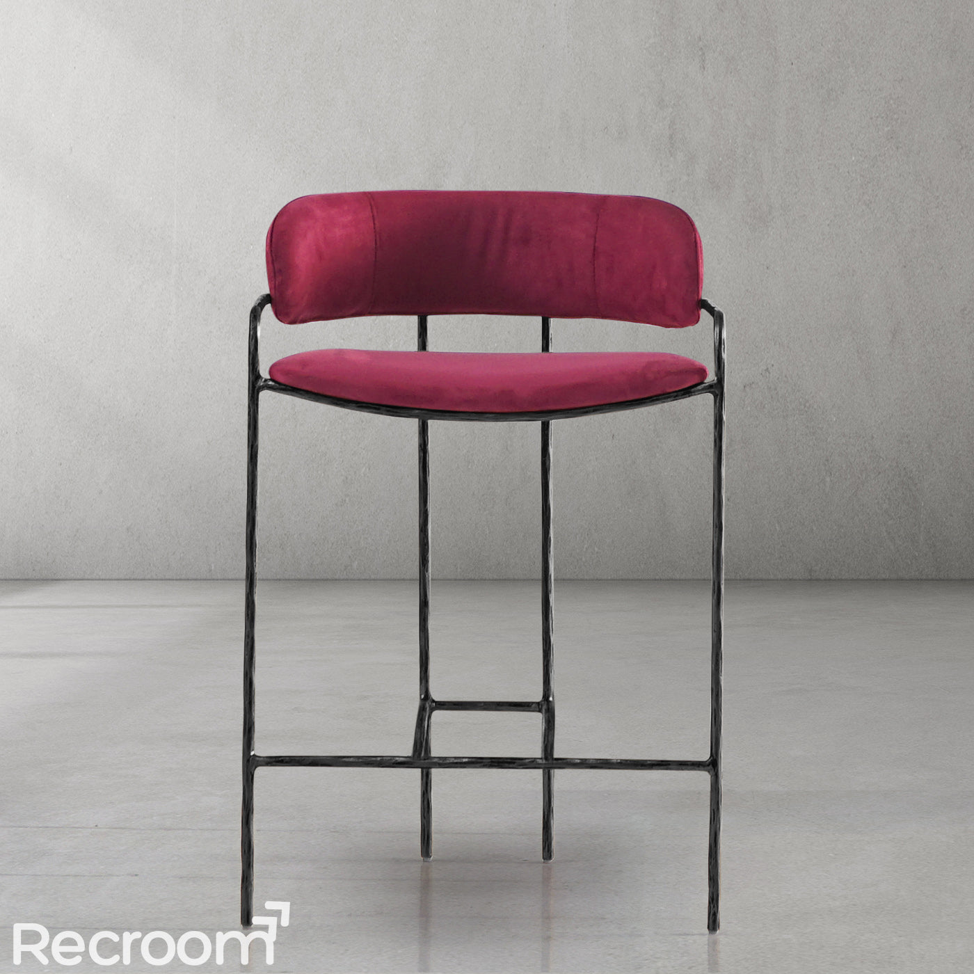 Thaddeo Vintage Armrest Bar Chair - Zonesus