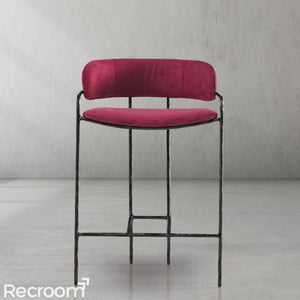 Thaddeo Vintage Armrest Bar Chair - Zonesus
