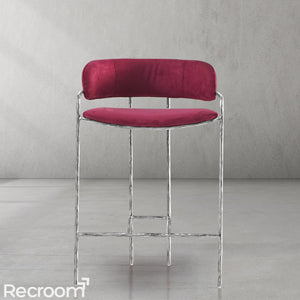 Thaddeo Vintage Armrest Bar Chair - Zonesus