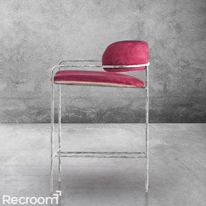 Thaddeo Vintage Armrest Bar Chair - Zonesus