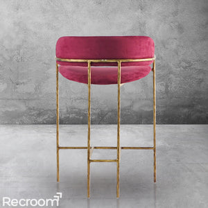 Thaddeo Vintage Armrest Bar Chair - Zonesus