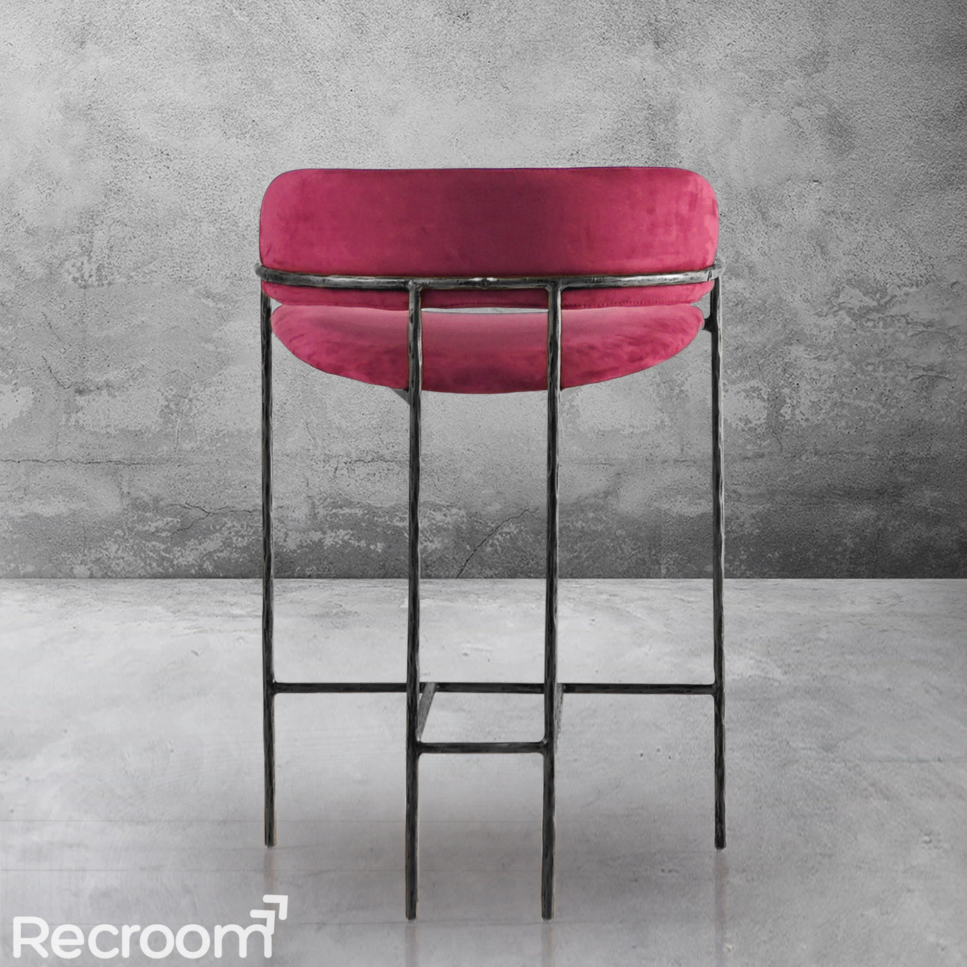 Thaddeo Vintage Armrest Bar Chair - Zonesus
