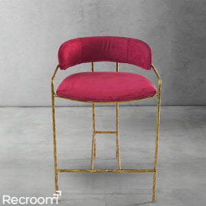 Thaddeo Vintage Armrest Bar Chair - Zonesus