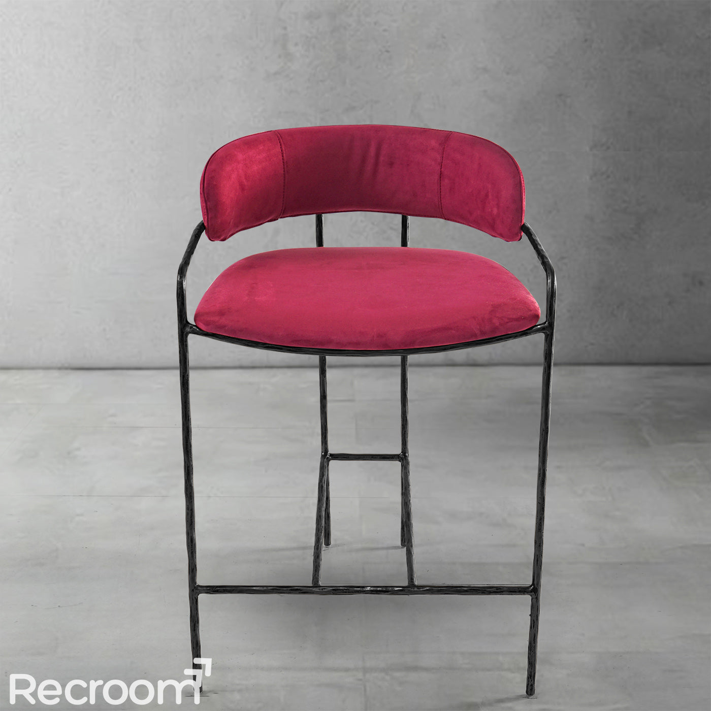 Thaddeo Vintage Armrest Bar Chair - Zonesus
