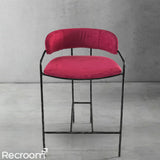 Thaddeo Vintage Armrest Bar Chair - Zonesus