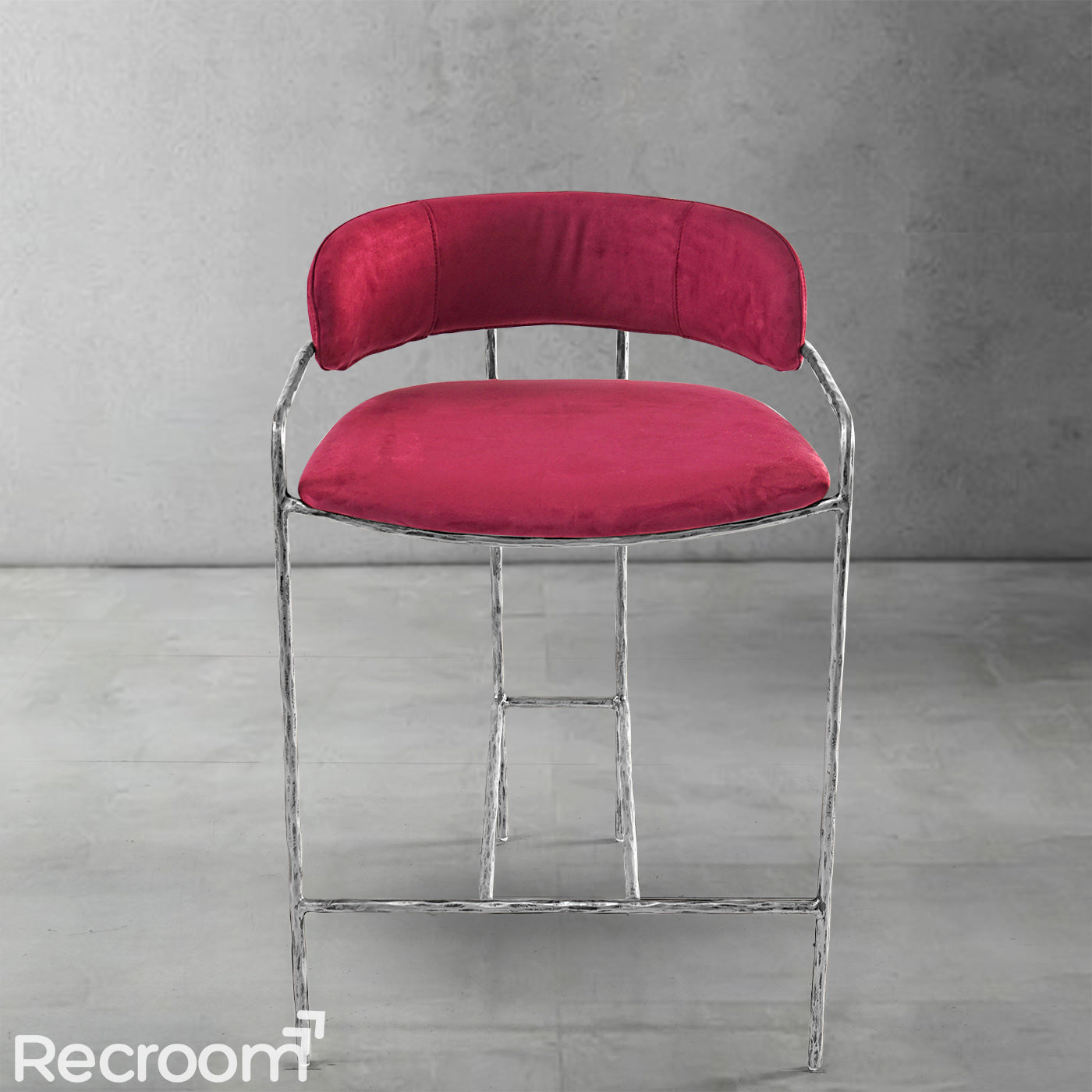 Thaddeo Vintage Armrest Bar Chair - Zonesus
