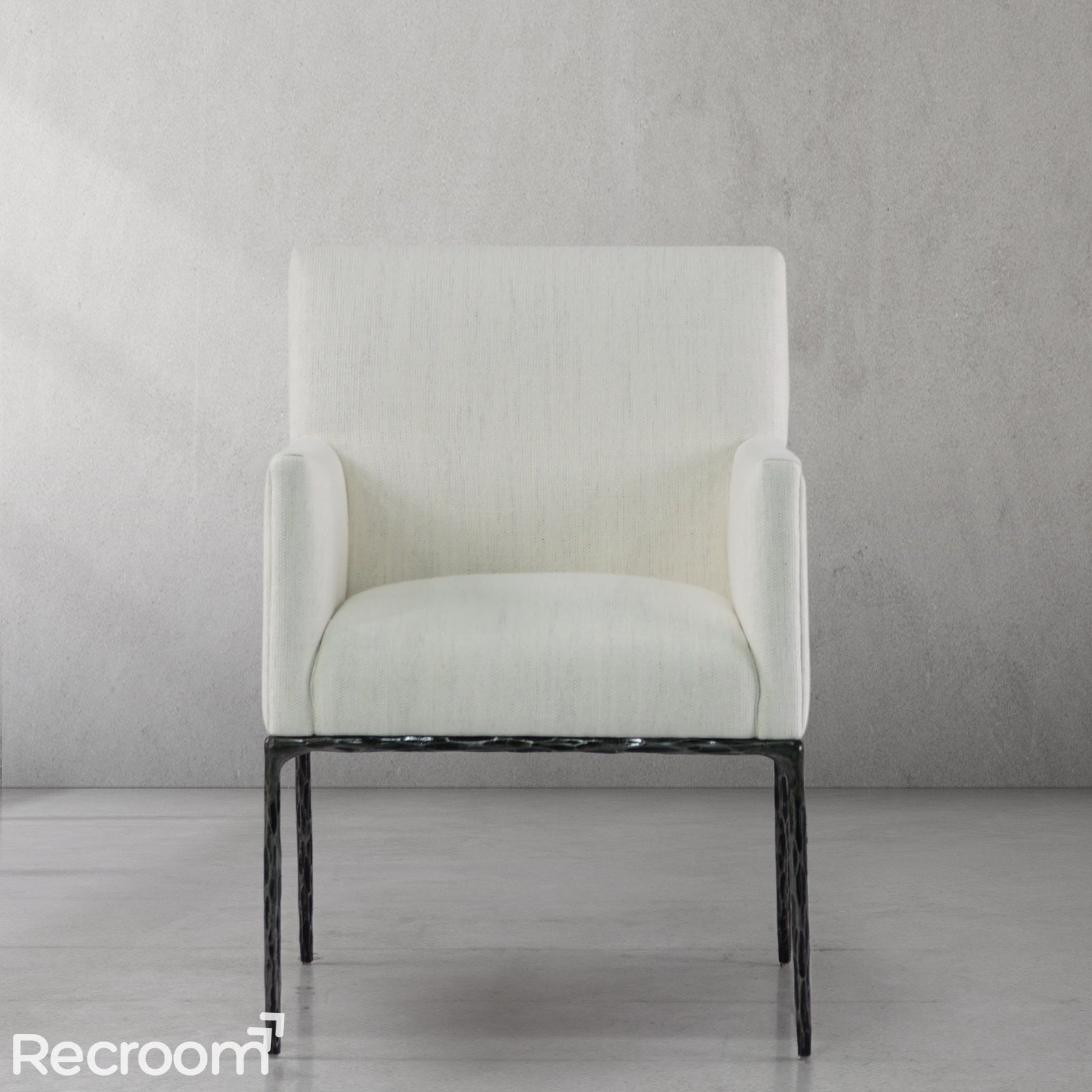 Thaddeo Track Fabric Lounge Armchair - Zonesus