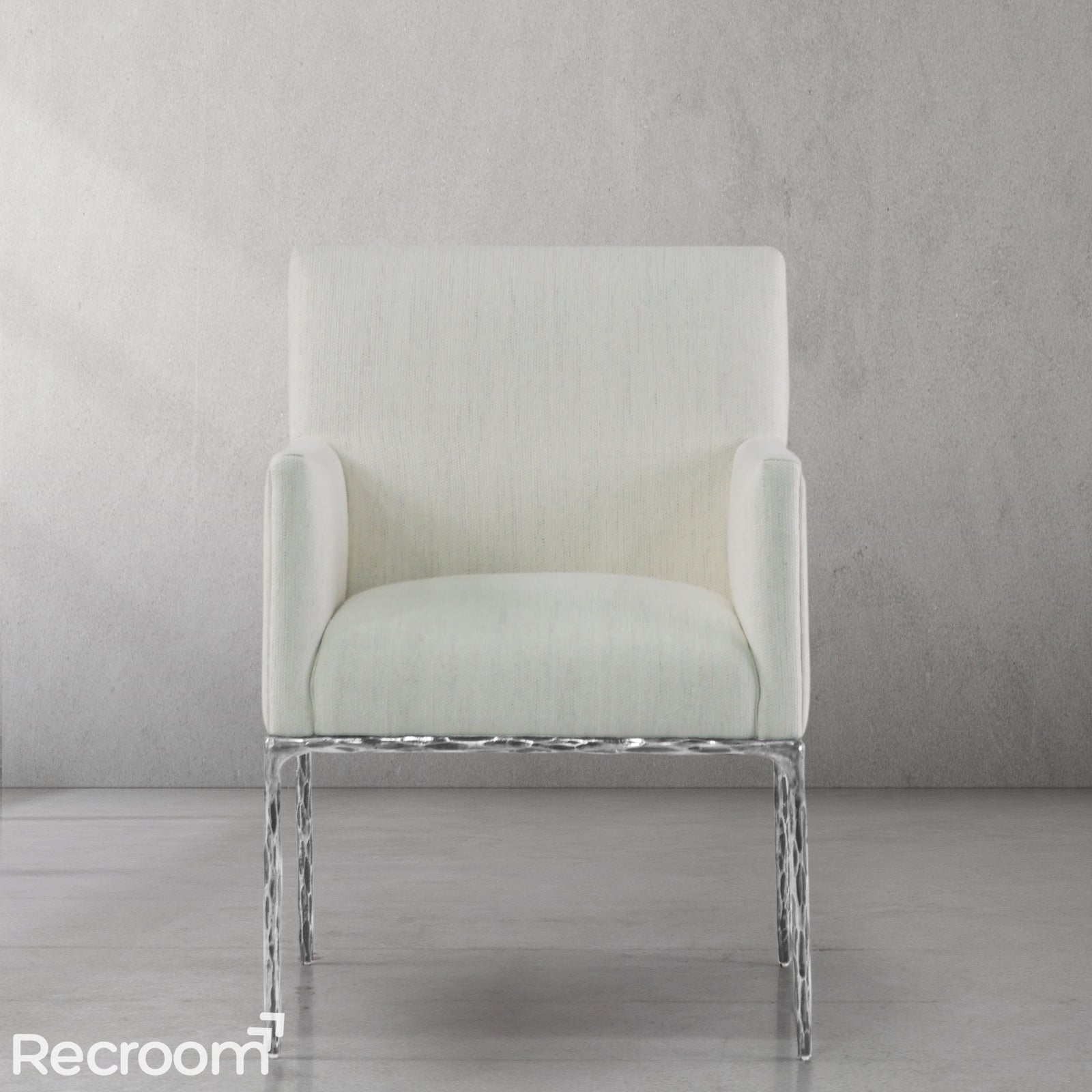 Thaddeo Track Fabric Lounge Armchair - Zonesus