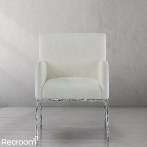 Thaddeo Track Fabric Lounge Armchair - Zonesus