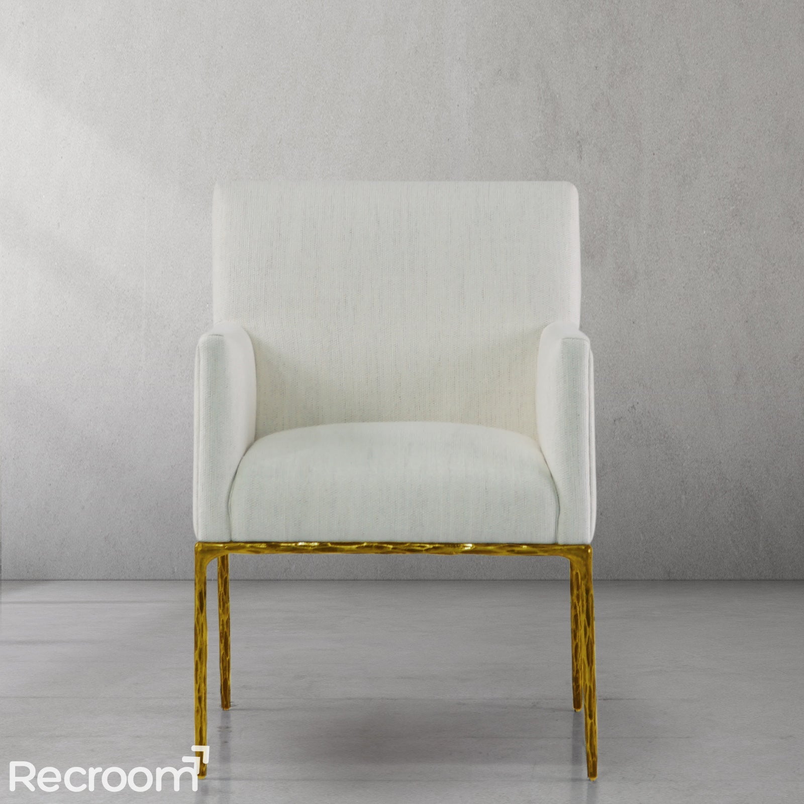 Thaddeo Track Fabric Lounge Armchair - Zonesus