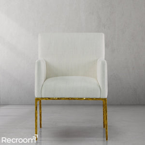 Thaddeo Track Fabric Lounge Armchair - Zonesus