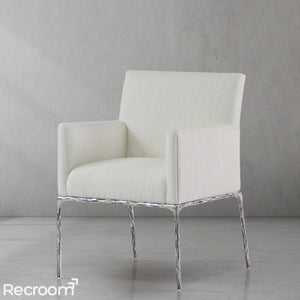 Thaddeo Track Fabric Lounge Armchair - Zonesus