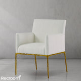 Thaddeo Track Fabric Lounge Armchair - Zonesus