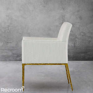 Thaddeo Track Fabric Lounge Armchair - Zonesus
