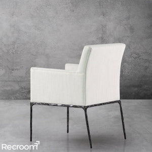 Thaddeo Track Fabric Lounge Armchair - Zonesus