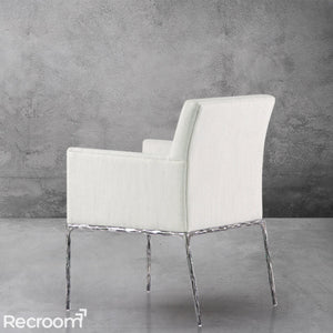 Thaddeo Track Fabric Lounge Armchair - Zonesus