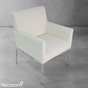 Thaddeo Track Fabric Lounge Armchair - Zonesus
