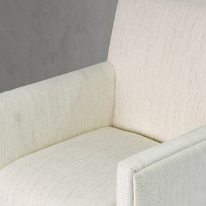Thaddeo Track Fabric Lounge Armchair - Zonesus