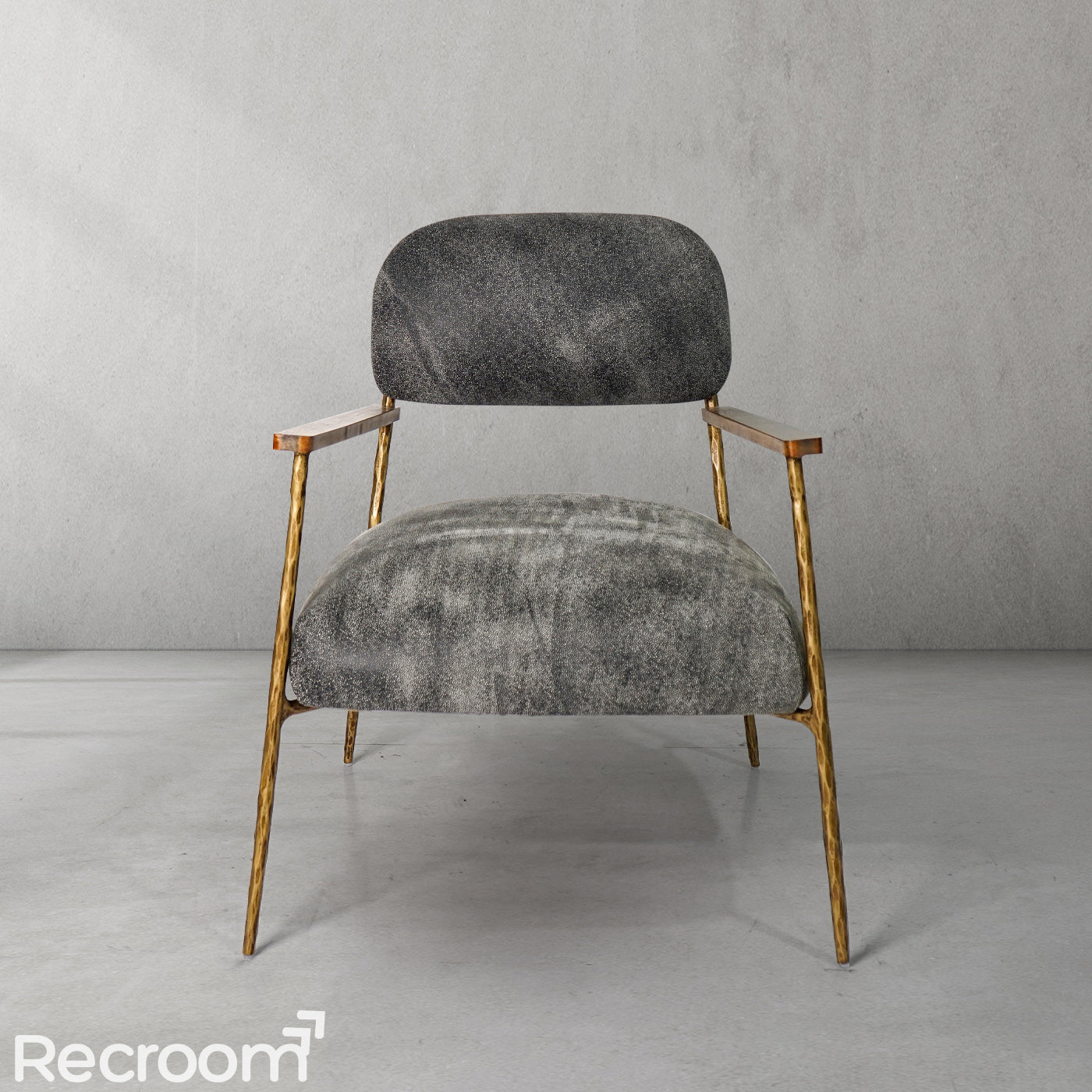 Thaddeo White Pure Wood Handrail Chair - Zonesus