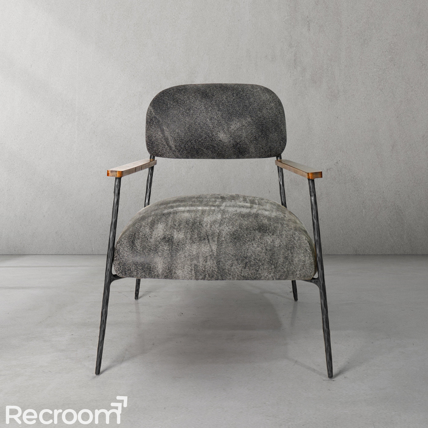 Thaddeo White Pure Wood Handrail Chair - Zonesus