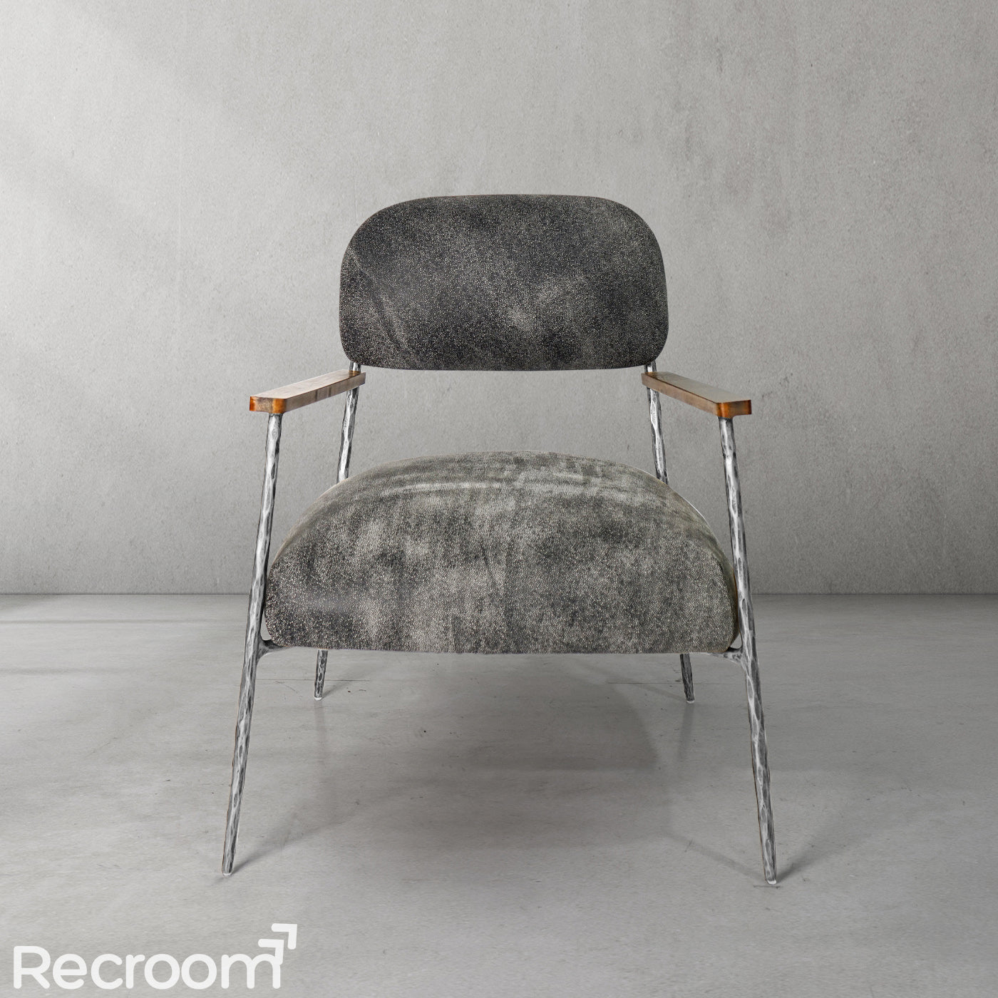 Thaddeo White Pure Wood Handrail Chair - Zonesus