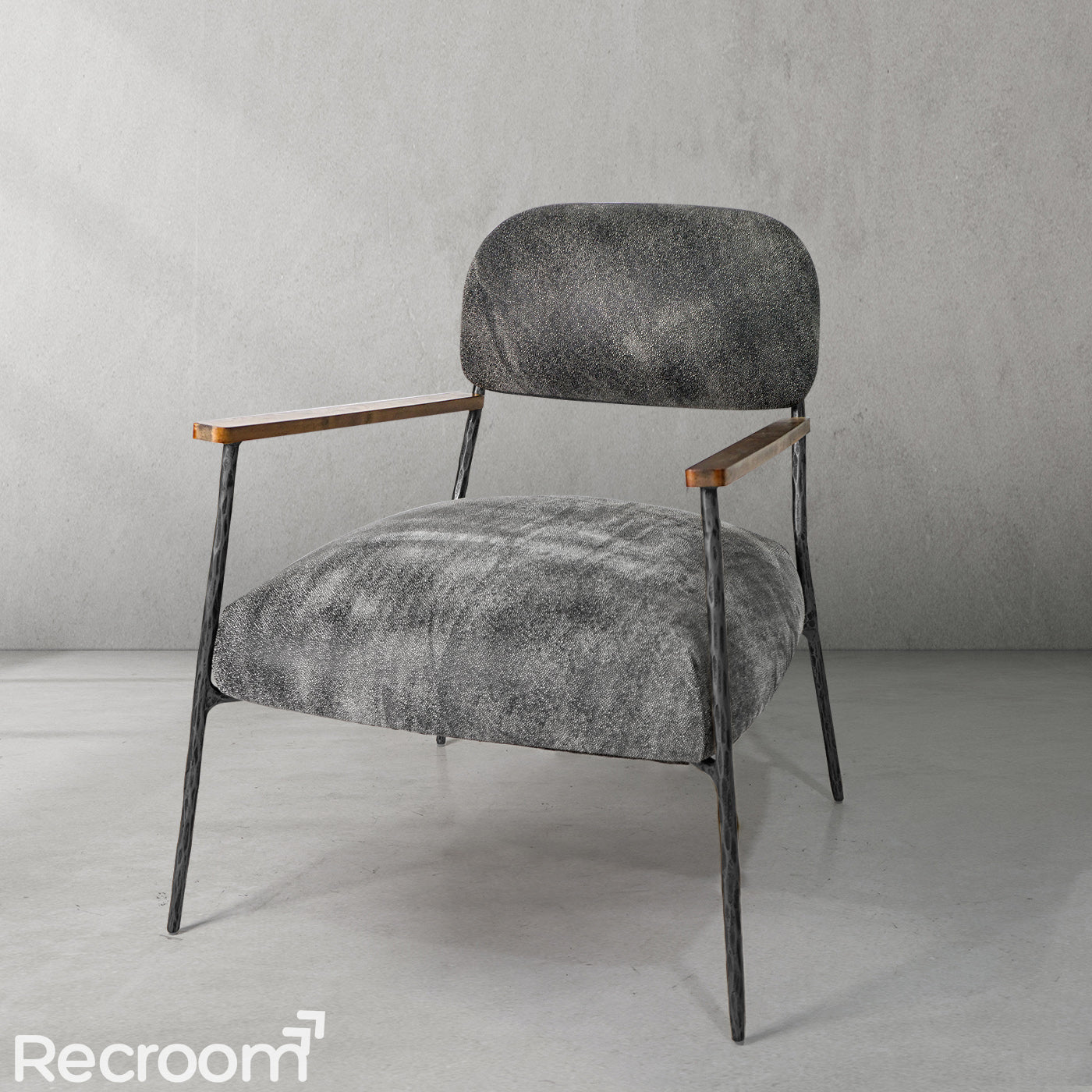 Thaddeo White Pure Wood Handrail Chair - Zonesus