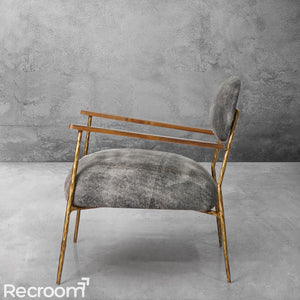 Thaddeo White Pure Wood Handrail Chair - Zonesus