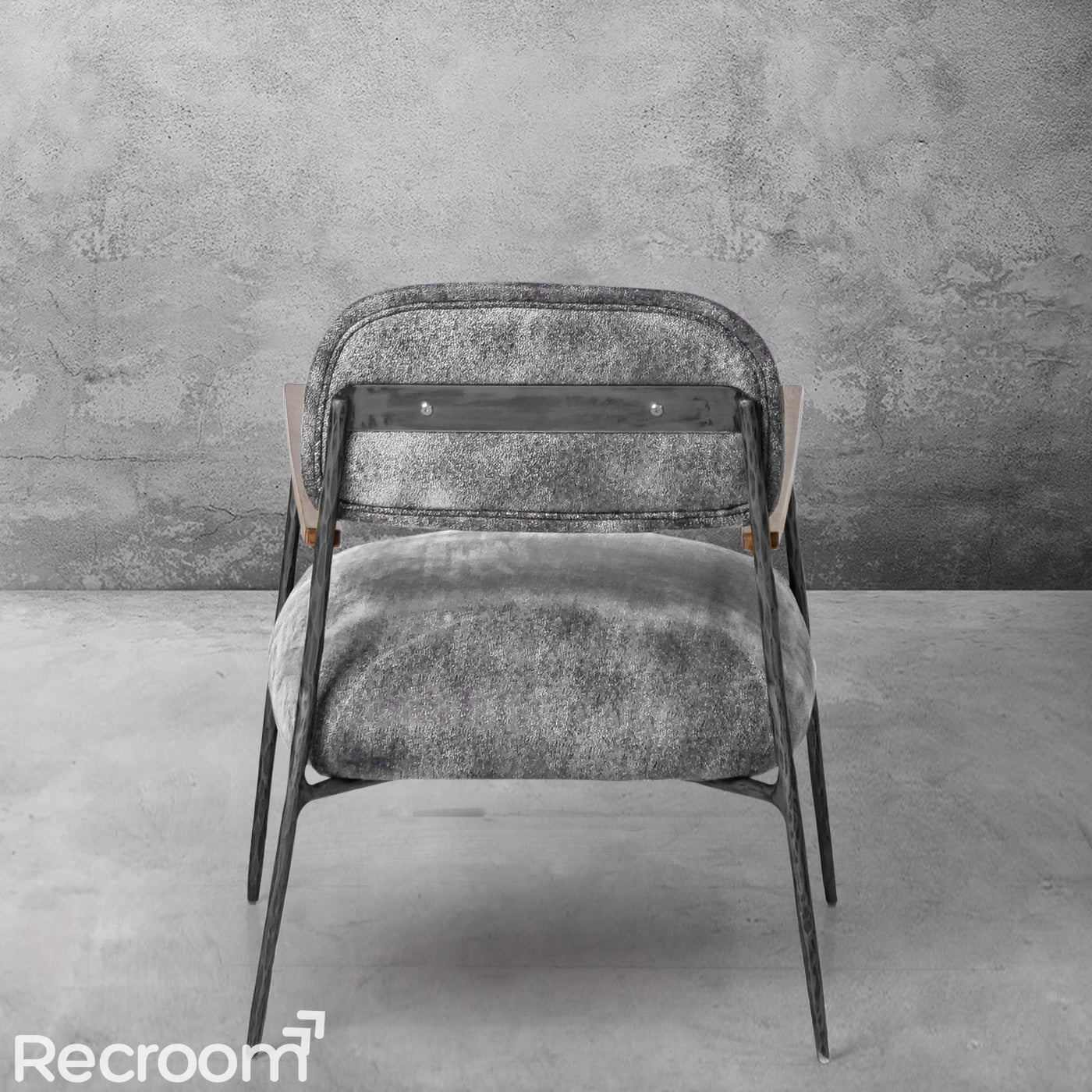 Thaddeo White Pure Wood Handrail Chair - Zonesus