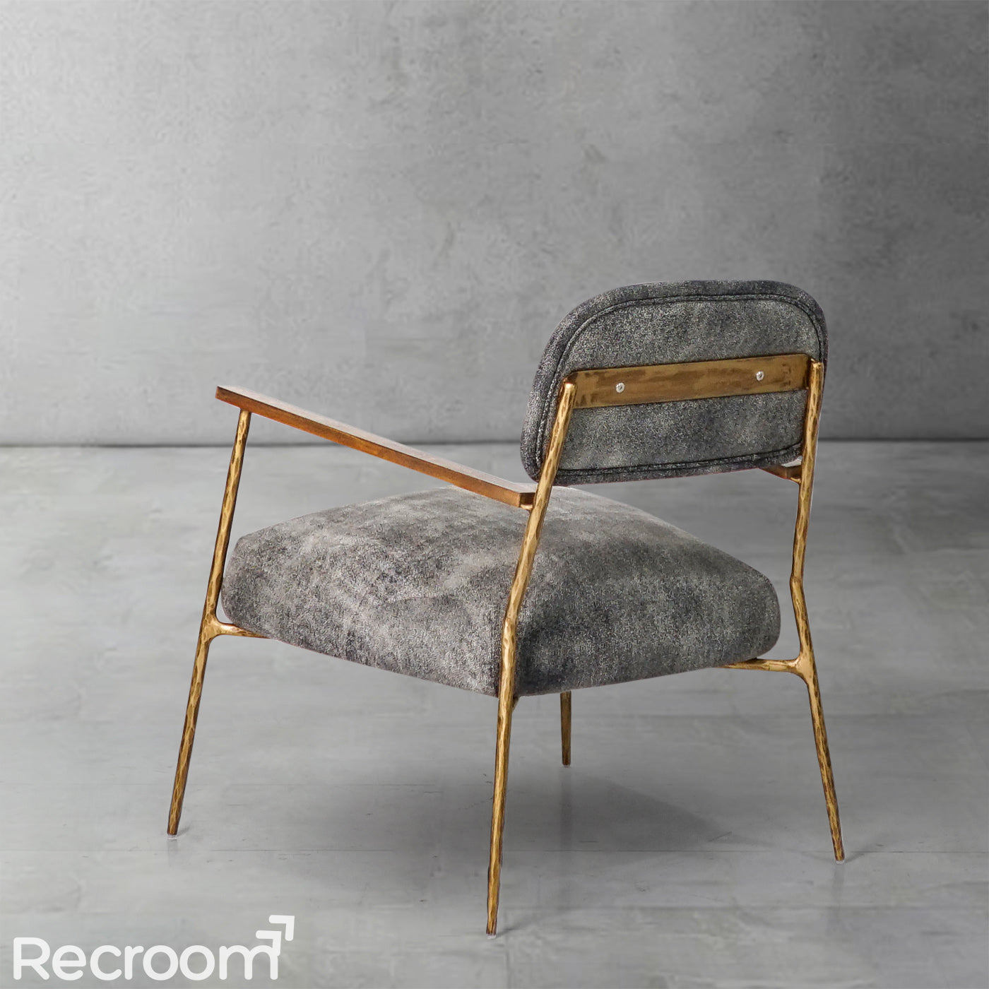 Thaddeo White Pure Wood Handrail Chair - Zonesus