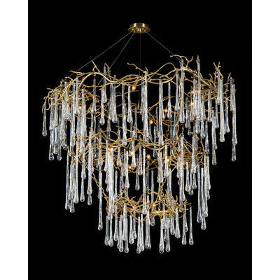 Branched Crystal Twenty-Light Chandelier - Zonesus