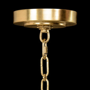 Bonheur Twelve-Light Glass Chandelier - Zonesus