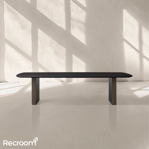 San Germani 72" Wood Coffee Table with Clement Base - Zonesus