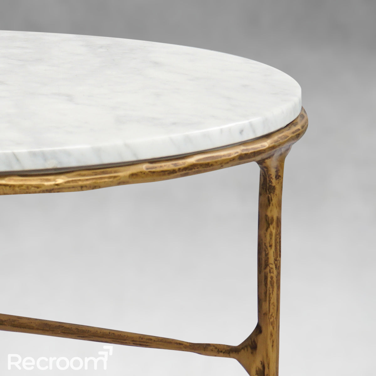 Thaddeo Marble Round Coffee Table 3 Legs - Zonesus