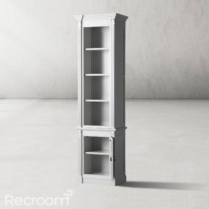 Athus Modular Narrow Bookcase - Zonesus