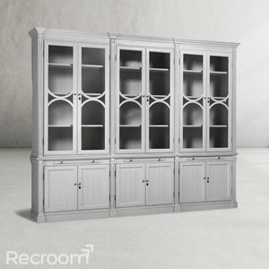 Athus Modular Triple Display Cabinet - Zonesus