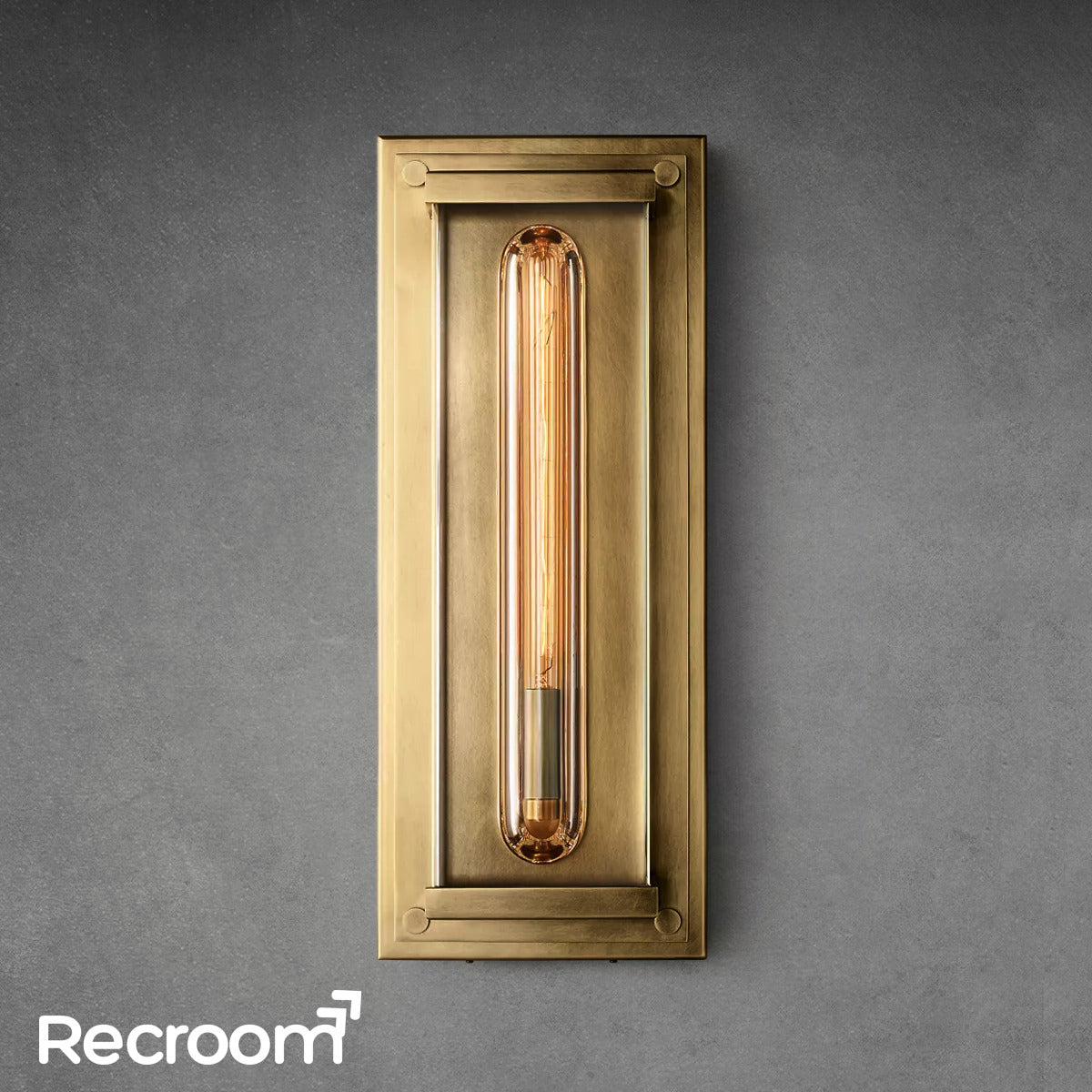 Saviler Grand Rectangular Sconce 8” - Zonesus