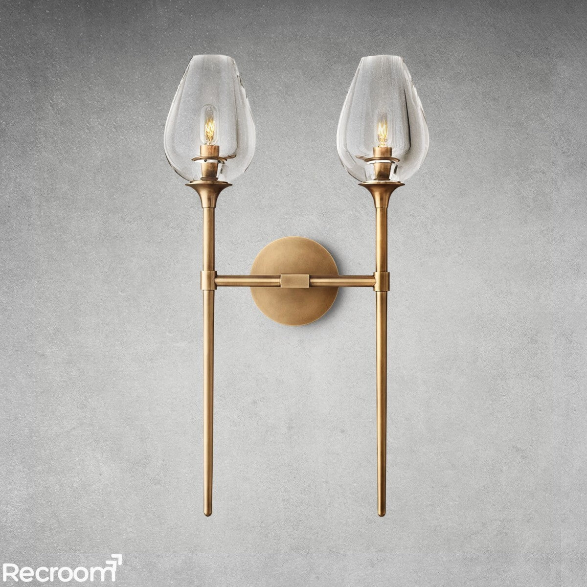 Tuilp Double Sconce 14" - Zonesus