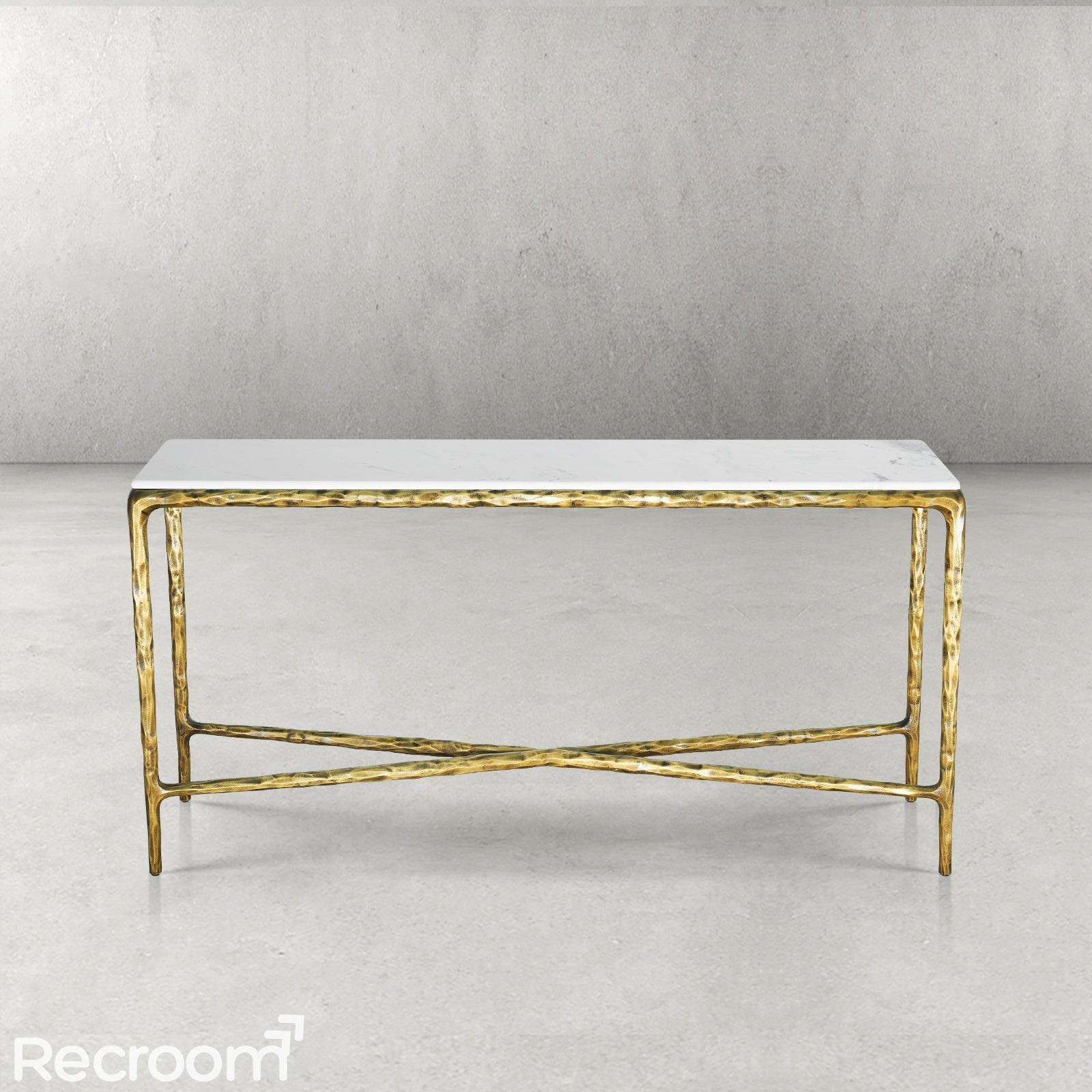 Thaddeo Marble Console Table - Zonesus