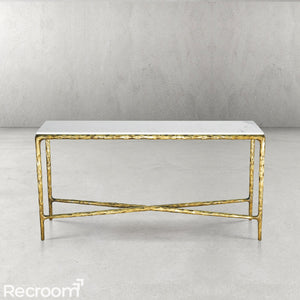 Thaddeo Marble Console Table - Zonesus