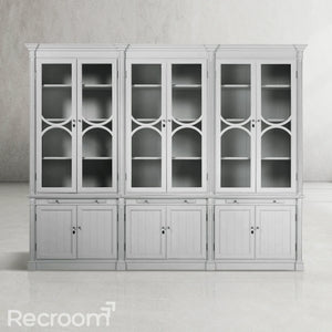 Athus Modular Triple Display Cabinet - Zonesus