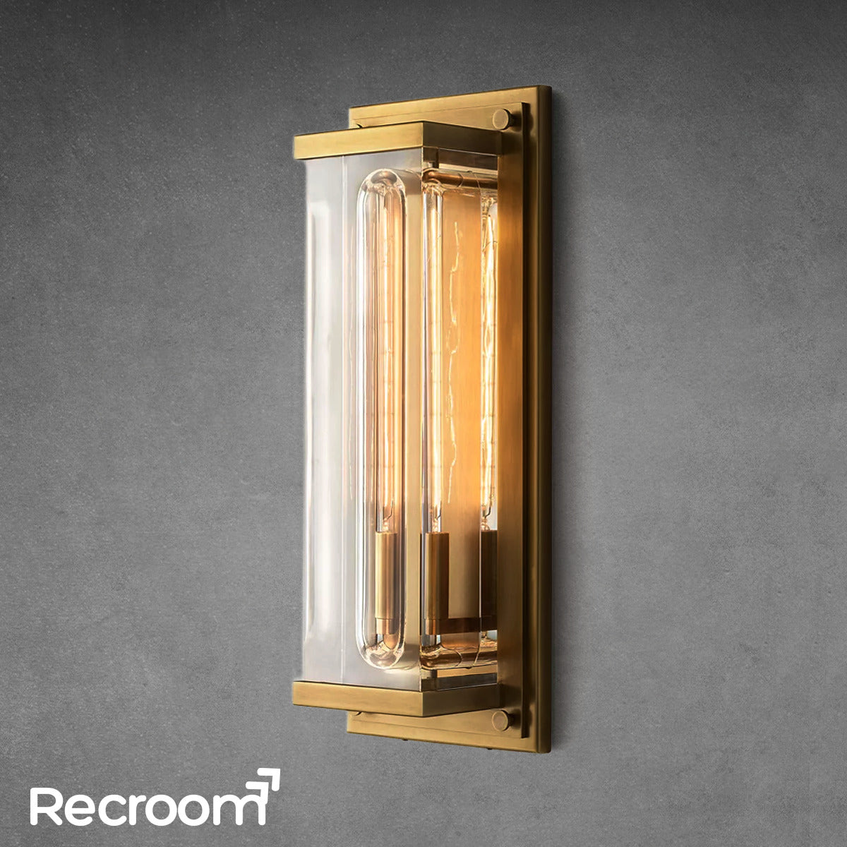 Saviler Grand Rectangular Sconce 8” - Zonesus